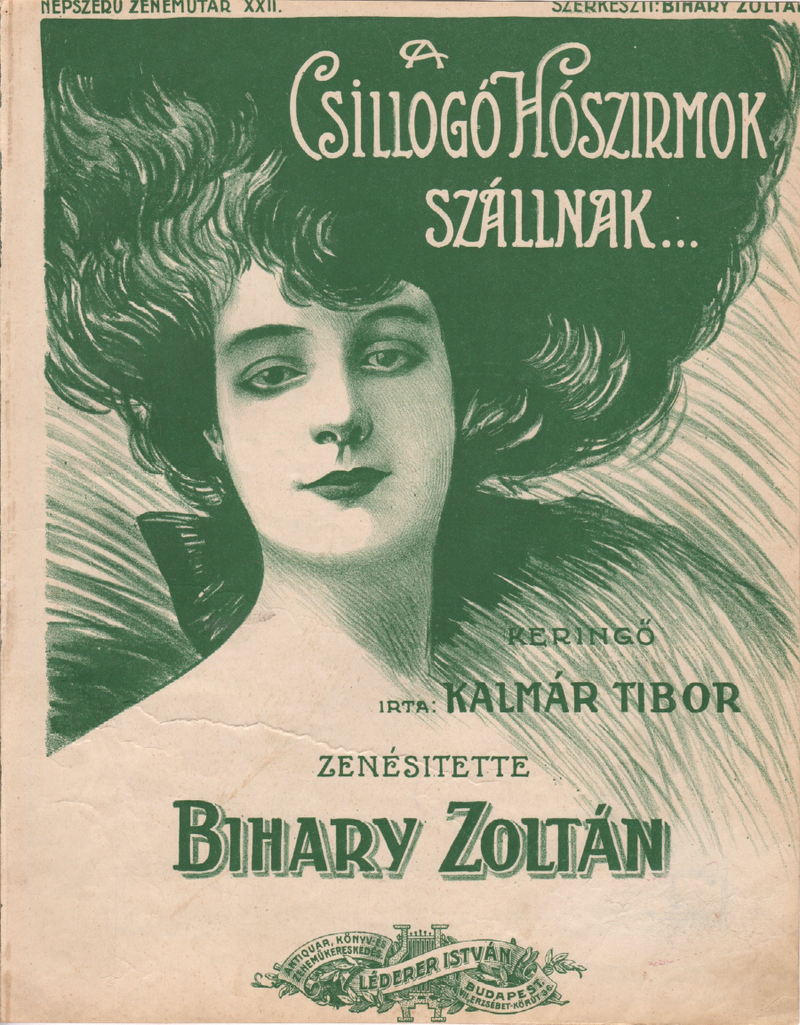 Illustration for article titled Miért szomorú, kisasszony? – csodás kottacímlapok a XX. század elejéről